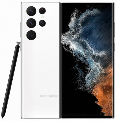 Смартфон Samsung Galaxy S22 Ultra 5G, 12/256GB, Phantom White