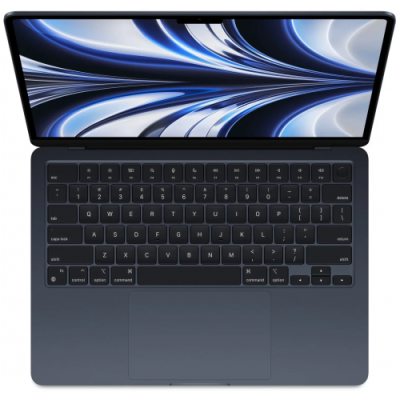 Ноутбук Apple MacBook Air 13 (M2, 8C CPU/8C GPU, 8Gb, 256Gb SSD), MLY33, Midnight