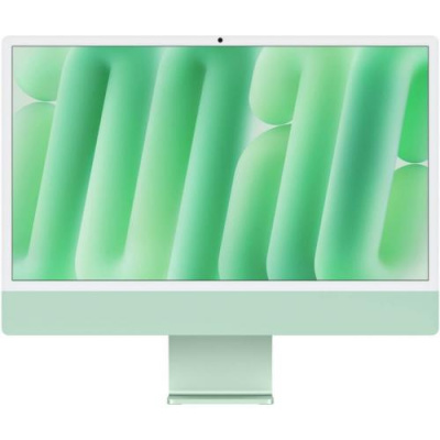 Моноблок Apple iMac 24 (Retina 4,5K, M4 8C CPU, 8C GPU, 16Gb, 256Gb SSD), MWUE3, Green