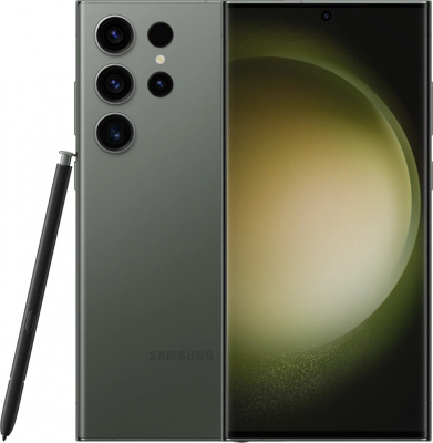 Смартфон Samsung Galaxy S23 Ultra 5G, 12/256Gb, Green
