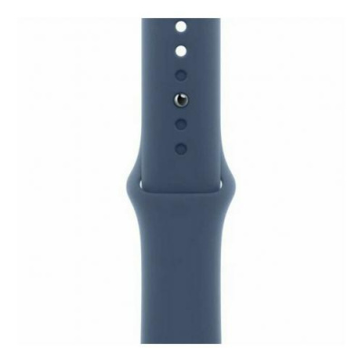 Умные часы Apple Watch Series SE 2024 40mm Silver Aluminium Case, Blue Sport Band S/M