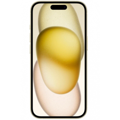 Смартфон Apple iPhone 15 Plus, 128Gb, nano SIM+eSIM, Yellow (Желтый)