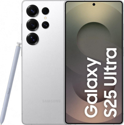 Смартфон Samsung Galaxy S25 Ultra 5G, 12/256Gb, Titanium Whitesilver