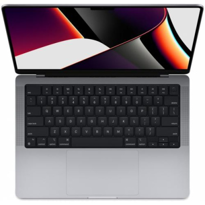 Ноутбук Apple MacBook Pro 14 (M1 Pro 8C CPU, 14C GPU, 32Gb, 512Gb SSD), Z15G000CK, Space Gray