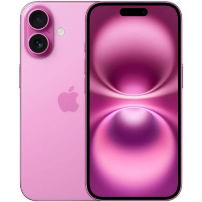 Смартфон Apple iPhone 16, 128Gb, nano SIM+eSIM, Pink (Розовый)