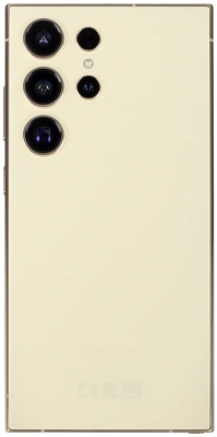 Смартфон Samsung Galaxy S24 Ultra 5G, 12/256Gb, Titanium Yellow
