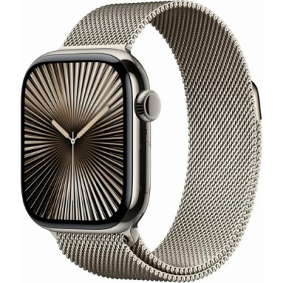 Умные часы Apple Watch Series 10 42mm Natural Titanium Case With Natural Milanese Loop