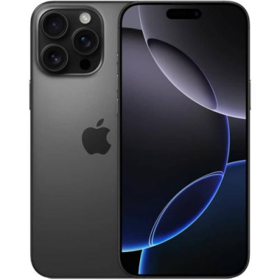 Смартфон Apple iPhone 16 Pro Max, 1Tb, nano SIM+eSIM, Black Titanium