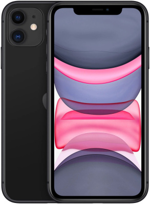 Смартфон Apple iPhone 11, 256Gb, Black (nano SIM+eSIM)