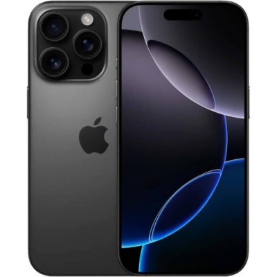 Смартфон Apple iPhone 16 Pro, 128Gb, nano SIM+eSIM, Black Titanium