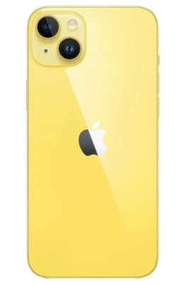 Смартфон Apple iPhone 14 Plus, 128Gb, Yellow (nano SIM+eSIM)